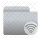 Carpeta wifi  Icono