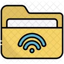 Carpeta wifi  Icon