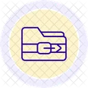 Zip Carpeta Archivo Icono