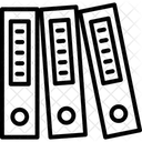 Carpetas De Archivos Archivos Almacenamiento De Archivos Icono