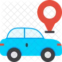Carpool Sharing Vehicle Icon