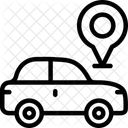 Carpool Sharing Vehicle Icon