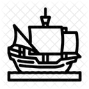 Carrack Ancient Ship Icon