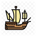 Carrack Ancient Ship Icon