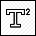 Carre Racine Mathematiques Icône