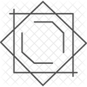 Equerre Outil Mesure Icône