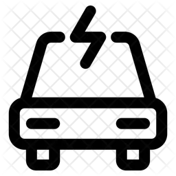 Carregamento de carro elétrico  Ícone
