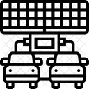 Carregamento De Celulas Solares Celulas Solares Paineis Solares Ícone