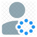 Carregamento De Perfil Processo De Perfil Carregamento De Usuario Ícone