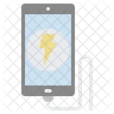 Carregamento De Telefone Energia Smartphone Ícone