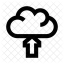 Upload Computacao Em Nuvem Armazenamento Em Nuvem Ícone
