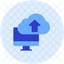 Upload Cloud Computer Simplificar Kameleon Icon