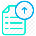 Fazer Upload Documento Arquivo Ícone