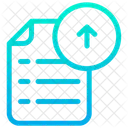 Fazer Upload Documento Arquivo Ícone