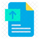 Fazer Upload Documento Fazer Upload De Arquivo Icon