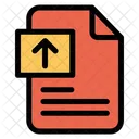 Fazer Upload Documento Fazer Upload De Arquivo Icon