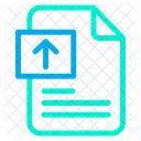 Fazer Upload Documento Fazer Upload De Arquivo Icon