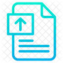 Fazer Upload Documento Fazer Upload De Arquivo Icon