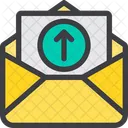 Fazer Upload Fazer Upload De Documento Fazer Upload De E Mail Ícone