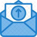 Fazer Upload Fazer Upload De Documento Fazer Upload De E Mail Ícone