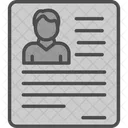 Curriculum Vitae Curriculo Cv Icon