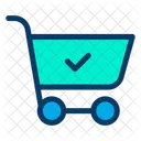 Approvato Carrello E Commerce Icon