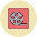 Carrete de cine  Icono