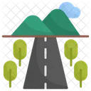 Carretera Arquitectura Y Ciudad Naturaleza Icono