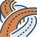Carreteras Infraestructura Urbanismo Icono
