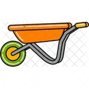 Carretilla Jardin Carro Icono