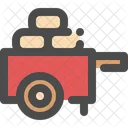 Carriage Transport Cart Icon