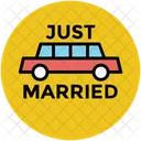 Carriage Wedding Car Icon