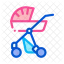 Carriage Diaper Bottle Icon