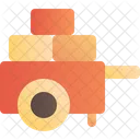 Carriage Transport Cart Icon