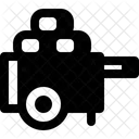Carriage Transport Cart Icon