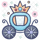Princess Carriage Carriage Royal Buggy Icon