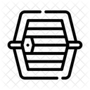 Dog Carriage Cage Icon