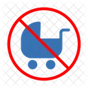 Pram Carriage Ban Icon