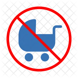 Carriage Not Allowed  Icon