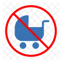 Pram Carriage Ban Icon