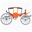 Carriage Ride Buggy Sedan Chair Icon