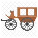 Carriage Ride Buggy Sedan Chair Icon