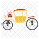 Carriage Ride Buggy Sedan Chair Icon