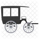 Carriage Ride Buggy Sedan Chair Icon