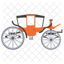 Carriage Ride Buggy Sedan Chair Icon