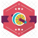 Carriage Wheel Badge  Icon