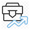 Carrier Briefcase Arrow Icon