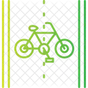 Carril de bicicletas  Icono