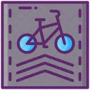 Carril bici  Icono