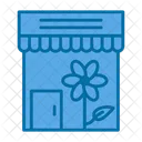 Carrinho Floral Flor Icon